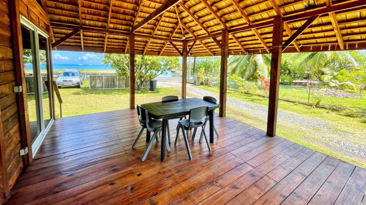 Raiatea - Bungalow Nautilus Lagoon Villa Uturoa Exterior foto