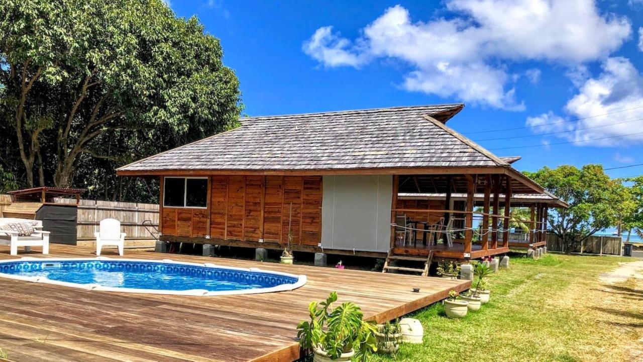 Raiatea - Bungalow Nautilus Lagoon Villa Uturoa Exterior foto