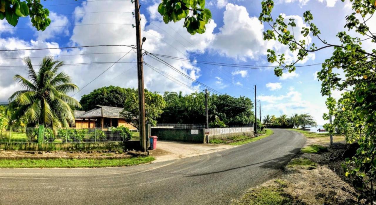 Raiatea - Bungalow Nautilus Lagoon Villa Uturoa Exterior foto